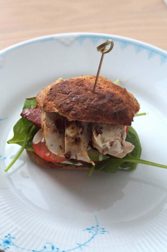 sandwich med kylling 