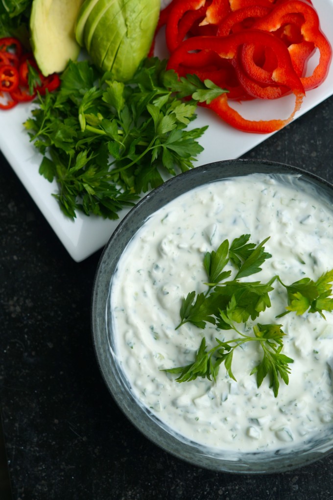 naanwrap med tzatziki naanwrap med tzatziki