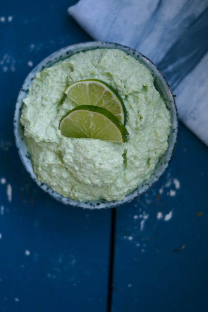 guacamole med edamame bønner