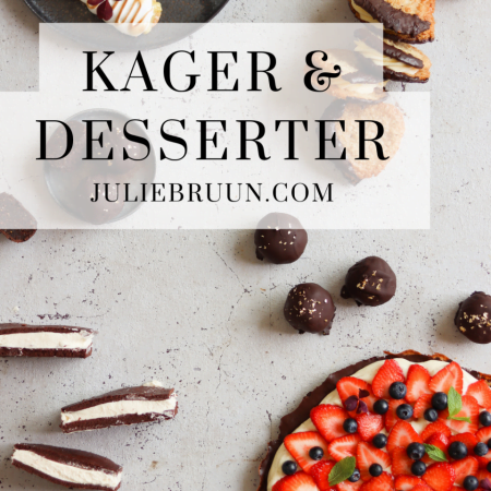 Opskrifter - Nemme Opskrifter På Mad Og Desserter - Julie Bruun