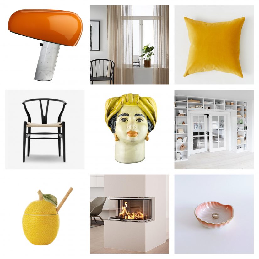 indretning til stuen 