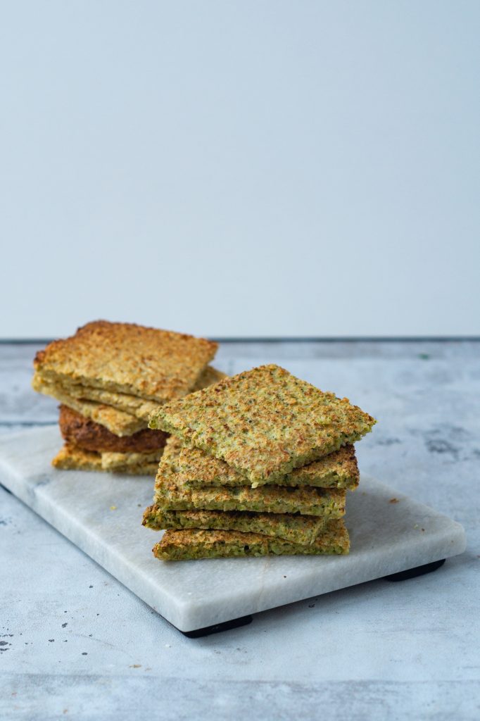 blomkålstoast Grøntsagsbrød