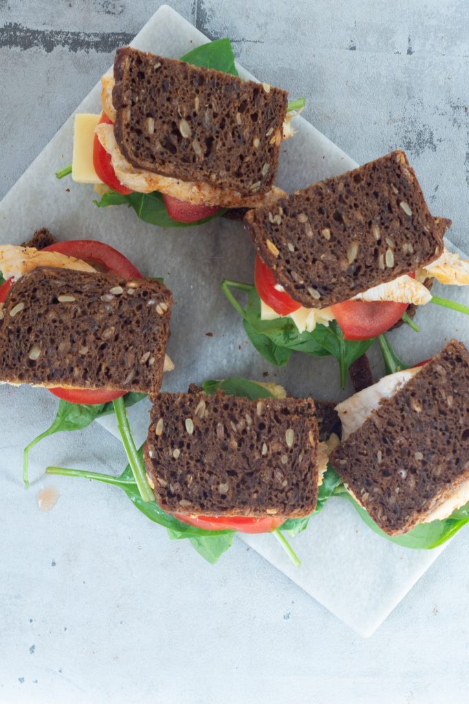 rugbrødssandwich rugbrødssandwich