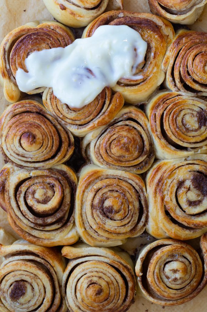 kanelsneglekage Kanelsnegle