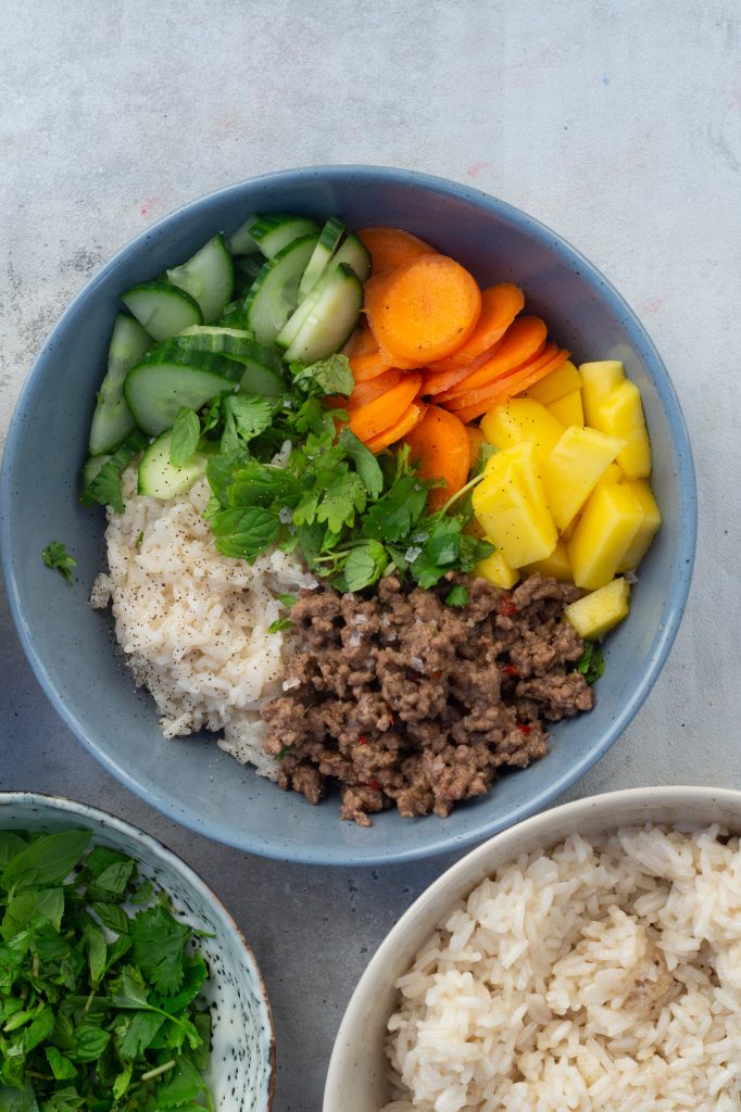 asiatisk rissalat asiatisk rissalat