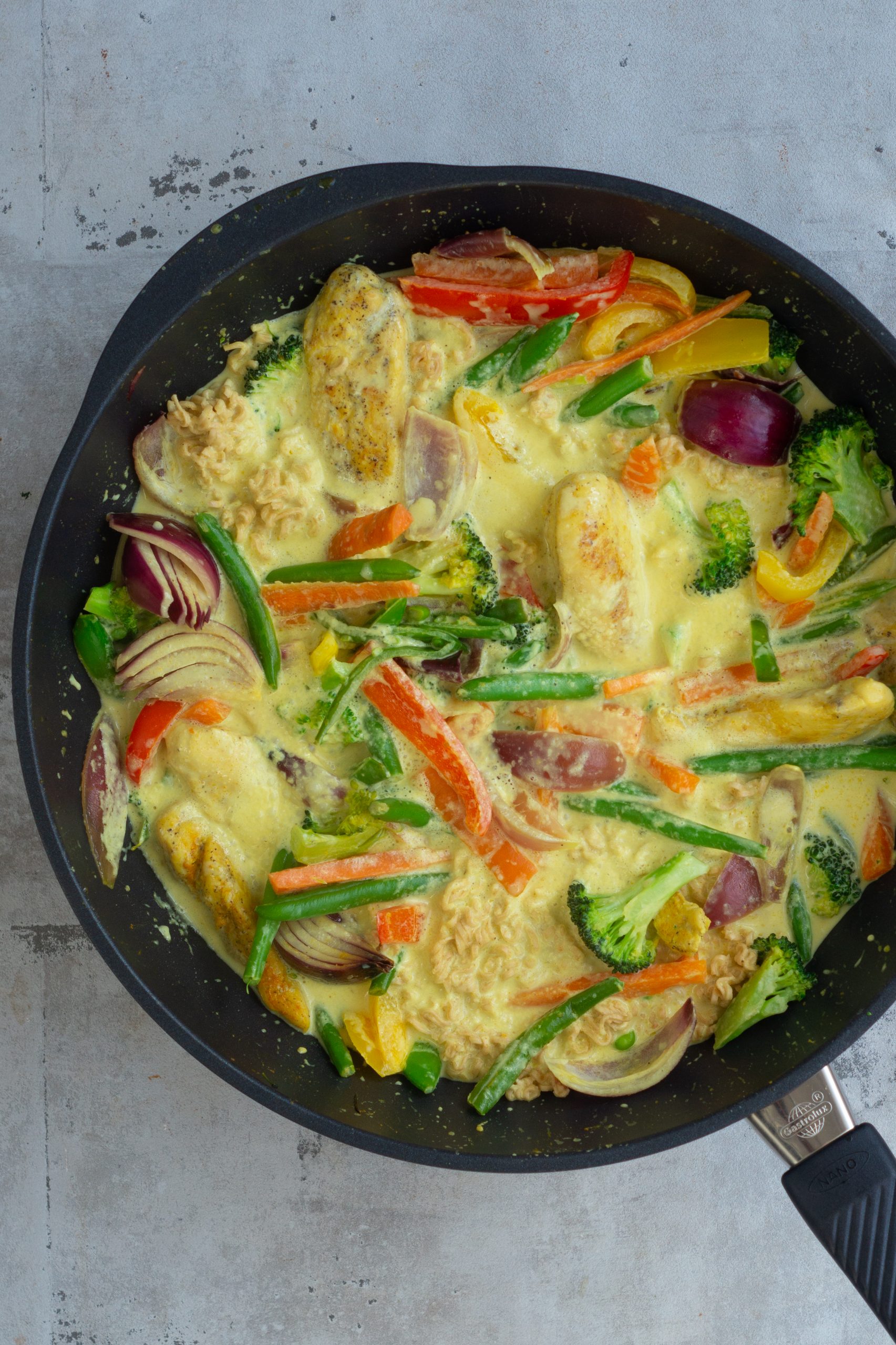 Sweeten Temerity Musling Wok med kylling og grønt - Opskrift på nem hverdags wok med kylling