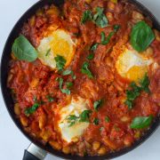 Shakshuka med bønner-image