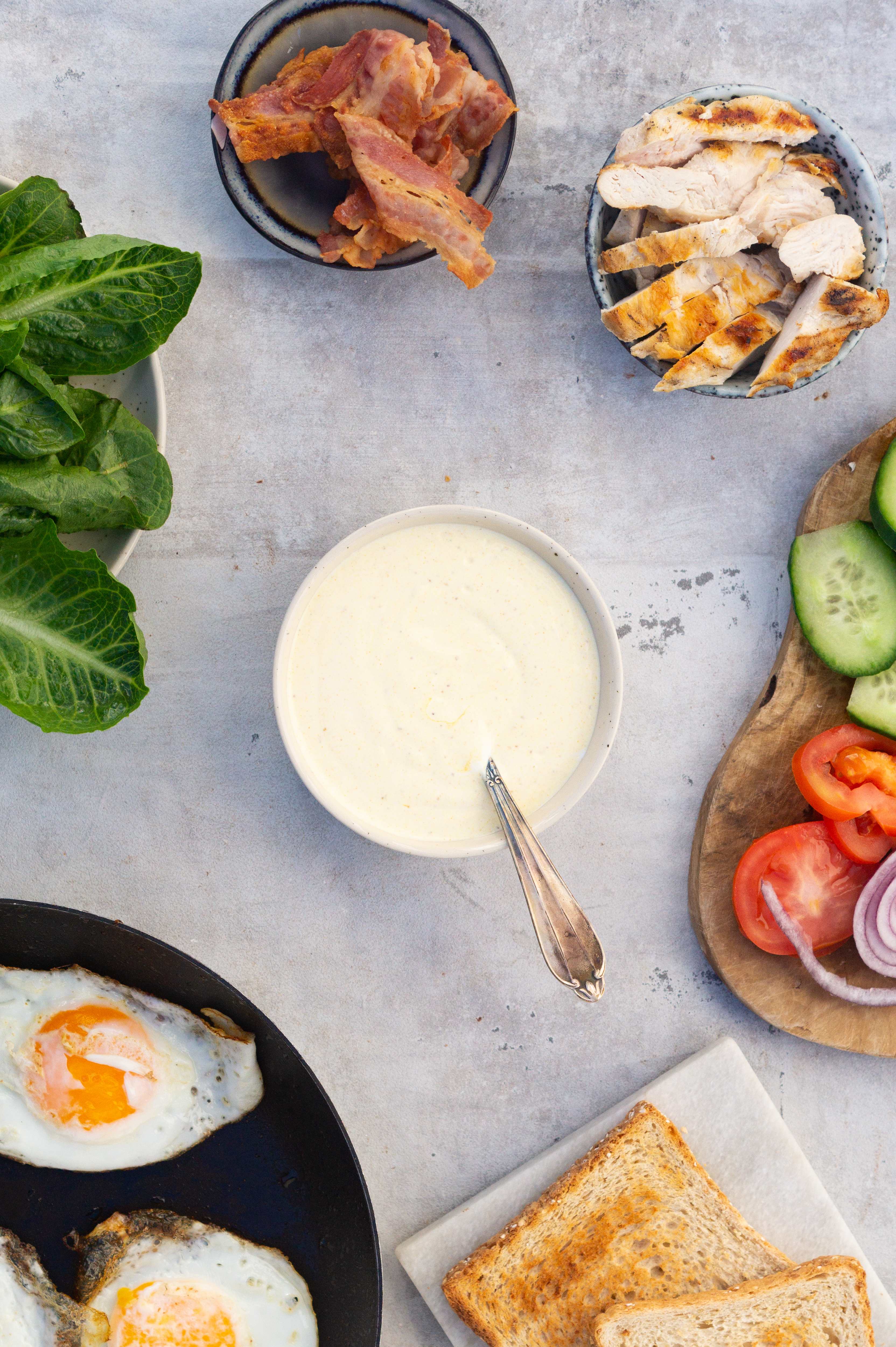 Karrydressing - Mit bedste bud p karry dressing til sandwich
