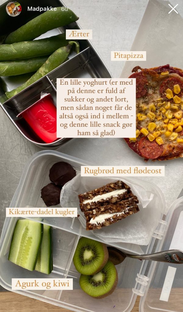madpakker fra instagram