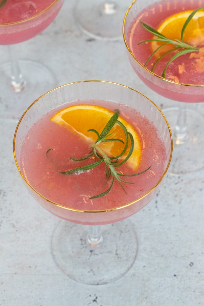 cocktail med granatæble