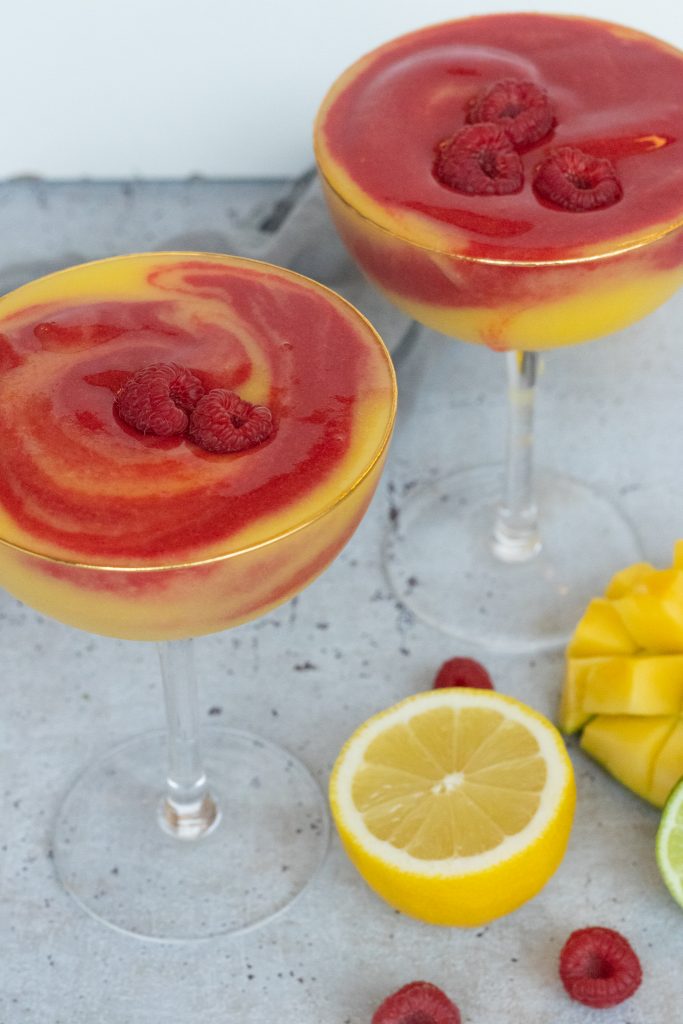 Mango-hindbær daiquiri