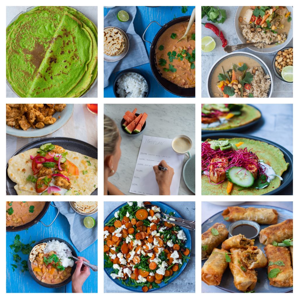 madplan med udenlandsk mad