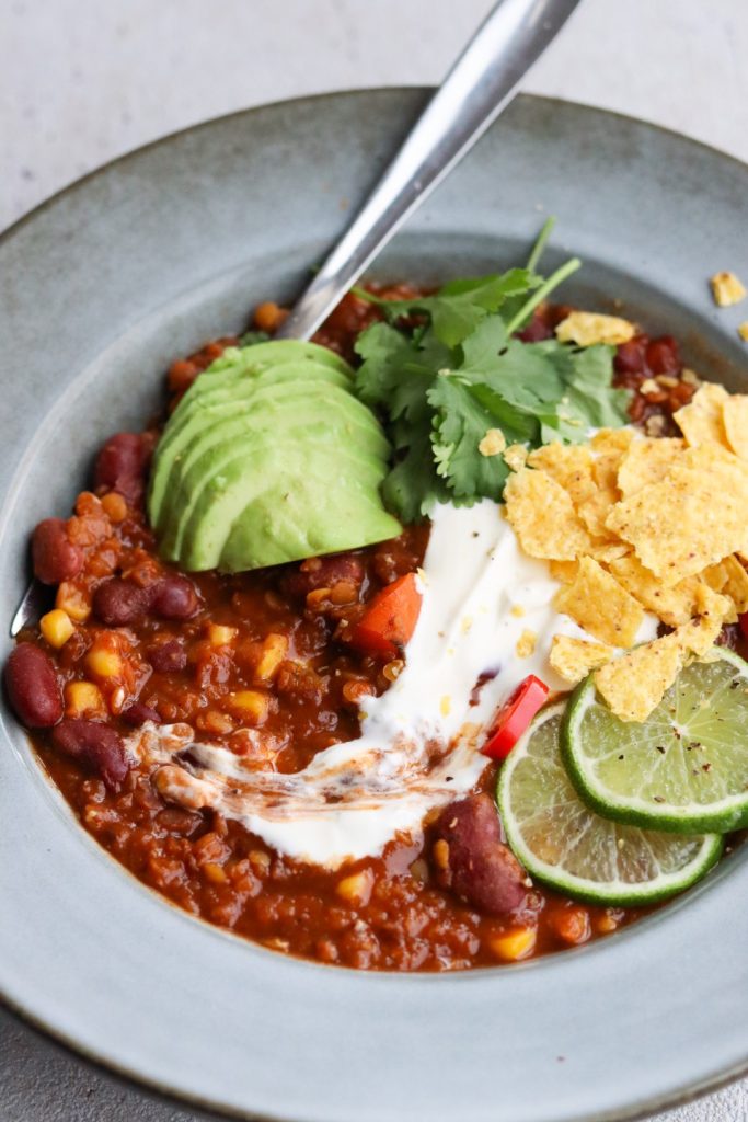 chili sin carne