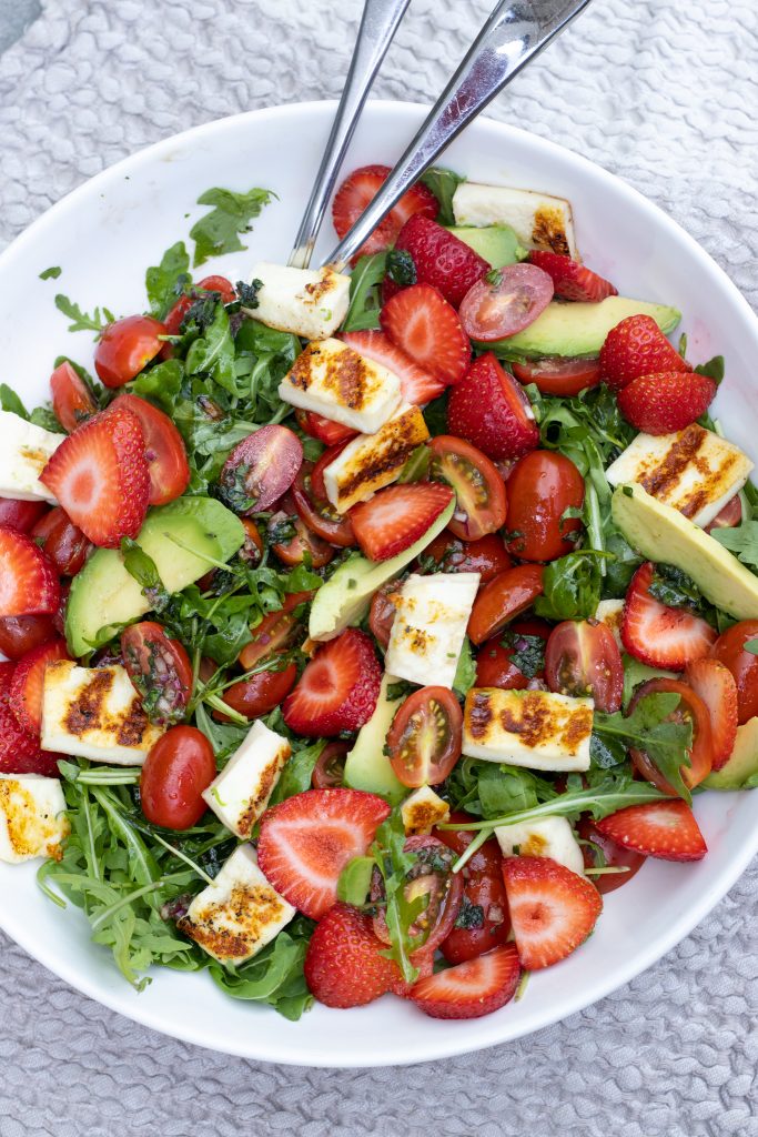 jordbærsalat jordbærsalat