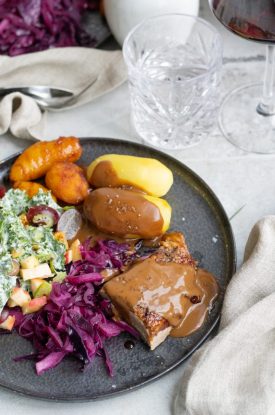 forberedelser til julemiddagen