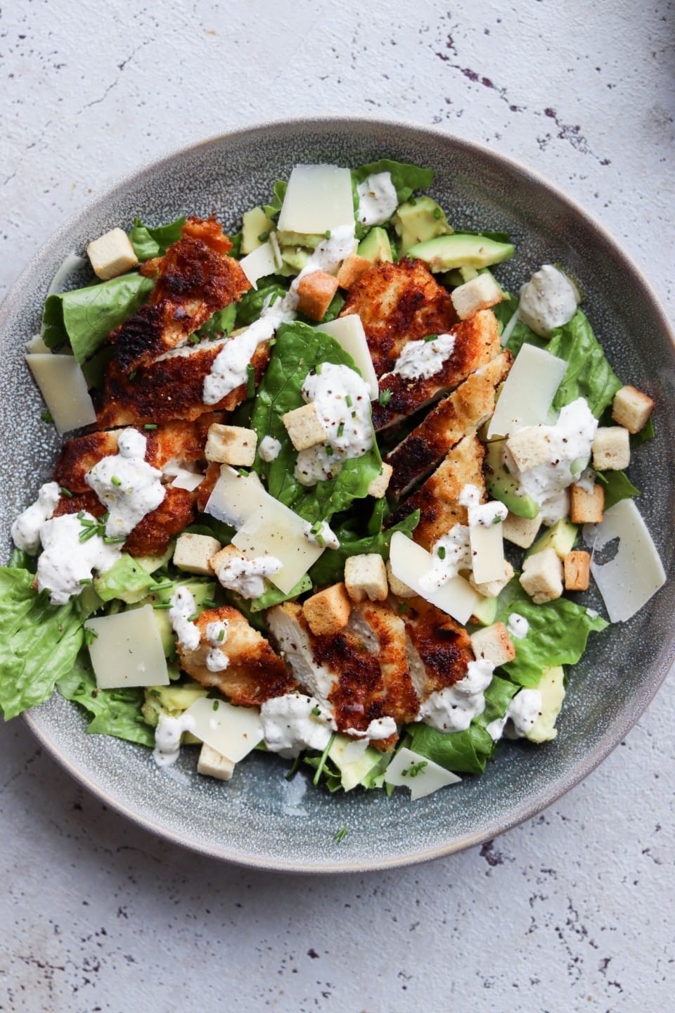 Cæsarsalat med kylling