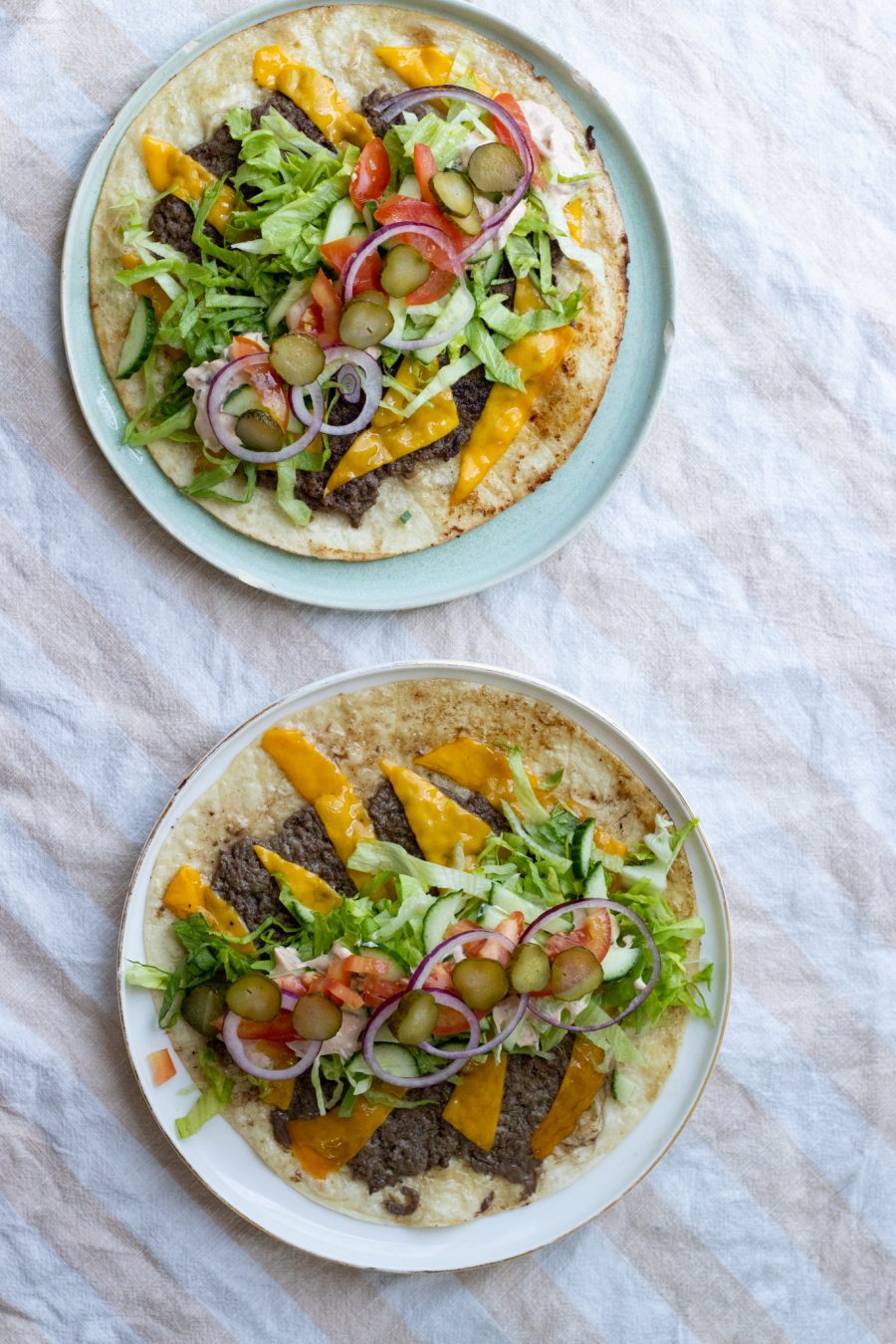 Big Mac wrap - opskrift på nem wrap a la Big Mac Julie Bruun