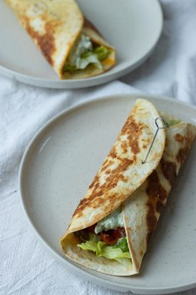 Wraps med oksekød