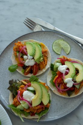 Tortillas med mexifyld