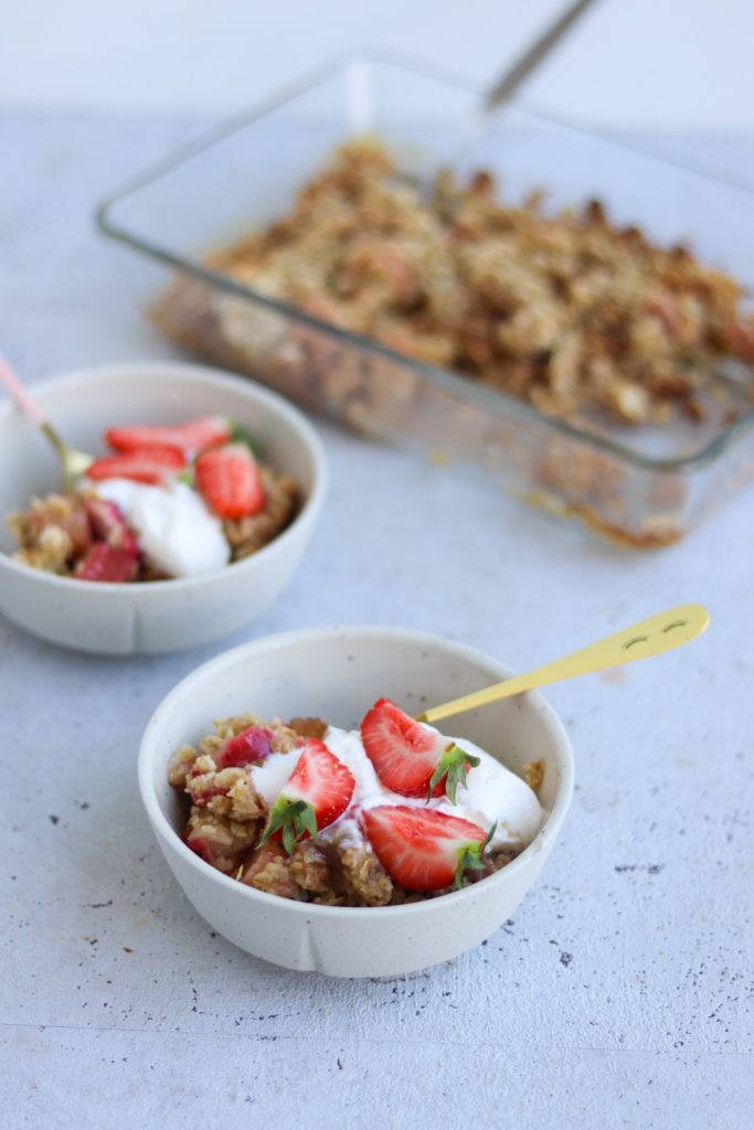 Rabarbercrumble