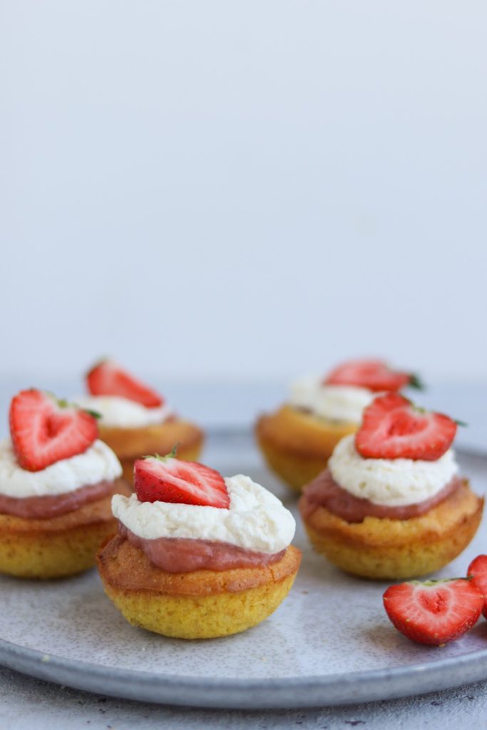 Rabarbercupcakes