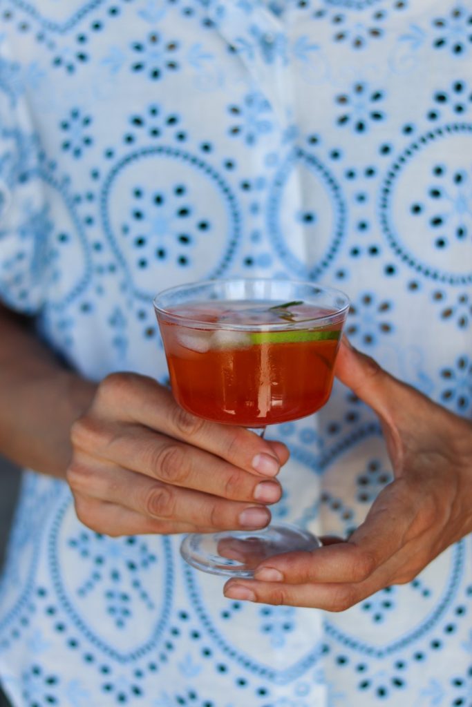 rabarber mocktail
