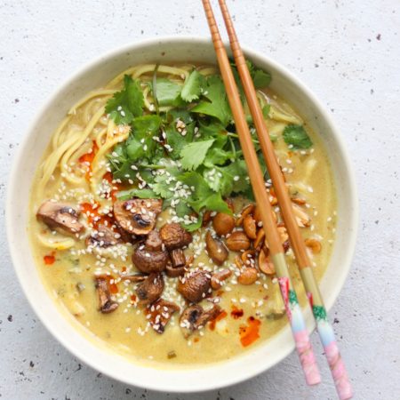 Peanutbutter coconut ramen