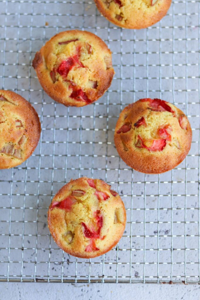 Rabarbermuffins