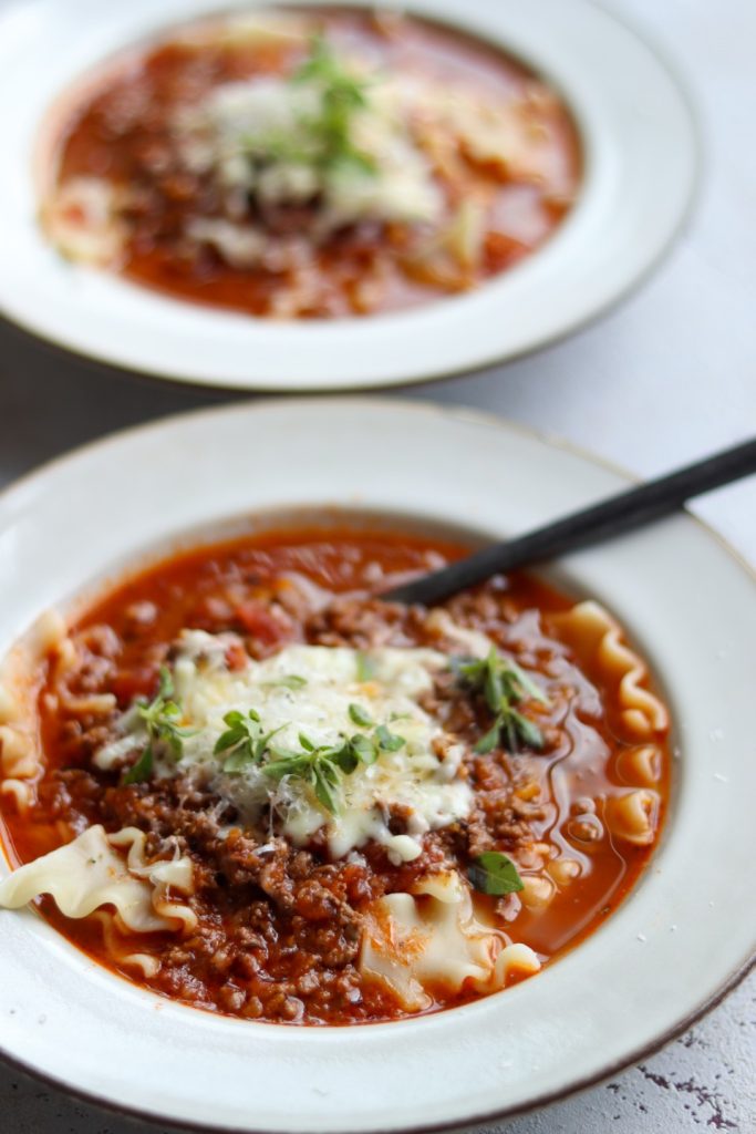 lasagnesuppe