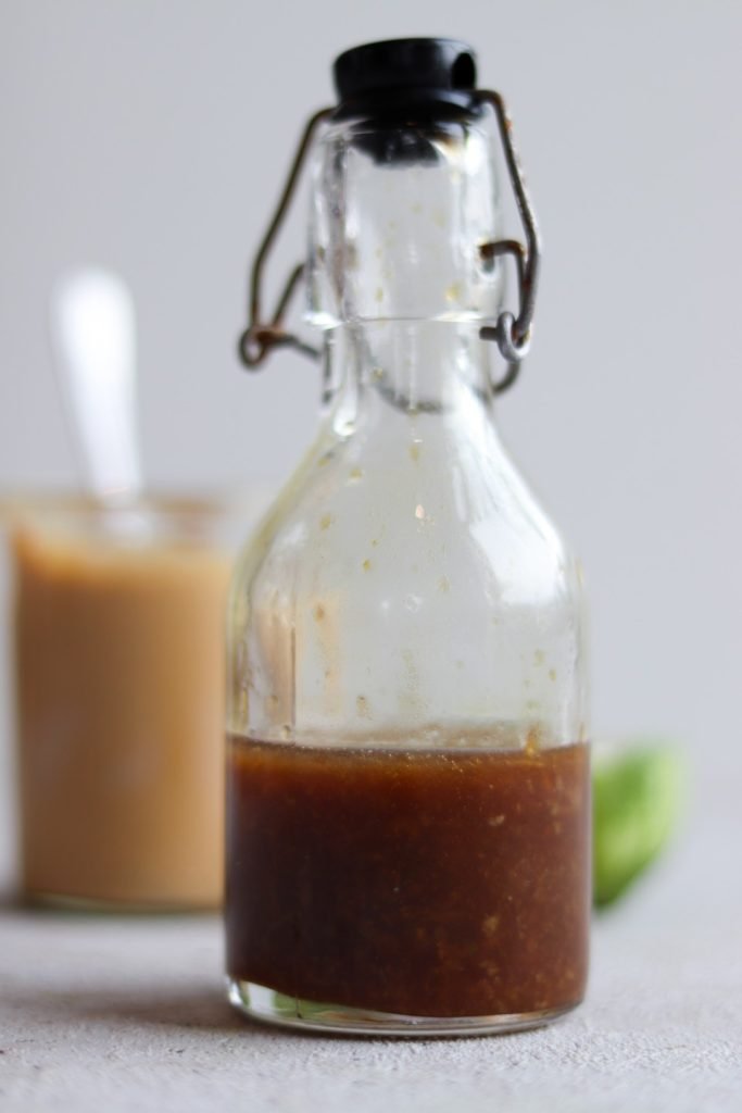 Teriyaki dressing til asiatiske salater