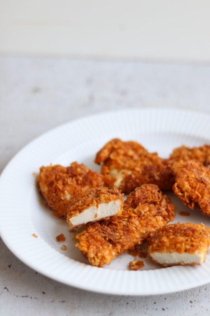 Nuggets i cornflakespanering