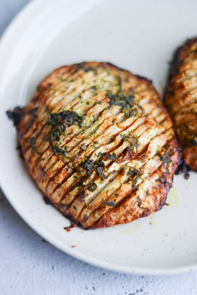 Hasselback knoldselleri