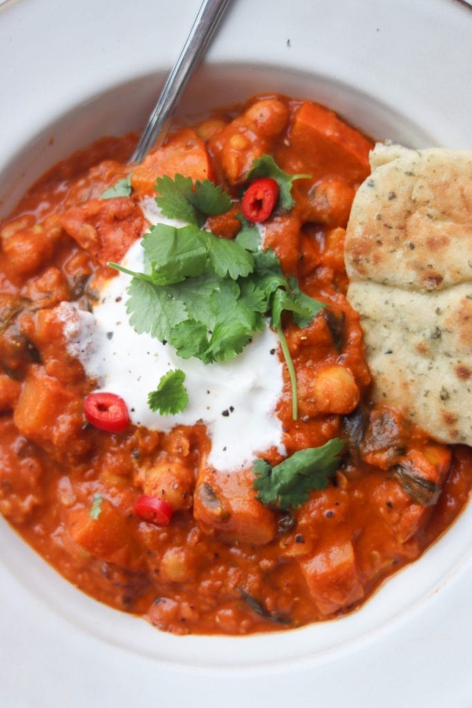 vegetarisk curry