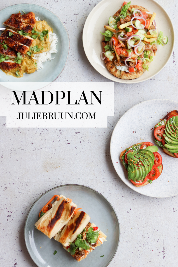 Madplan uge 15