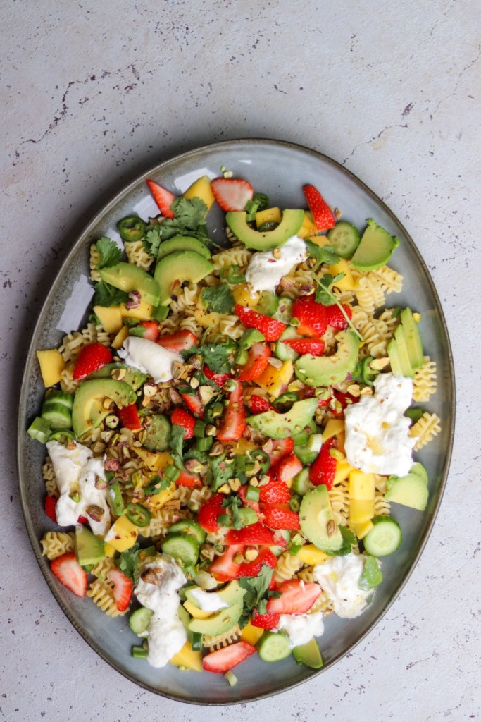 Sommerlig pastasalat