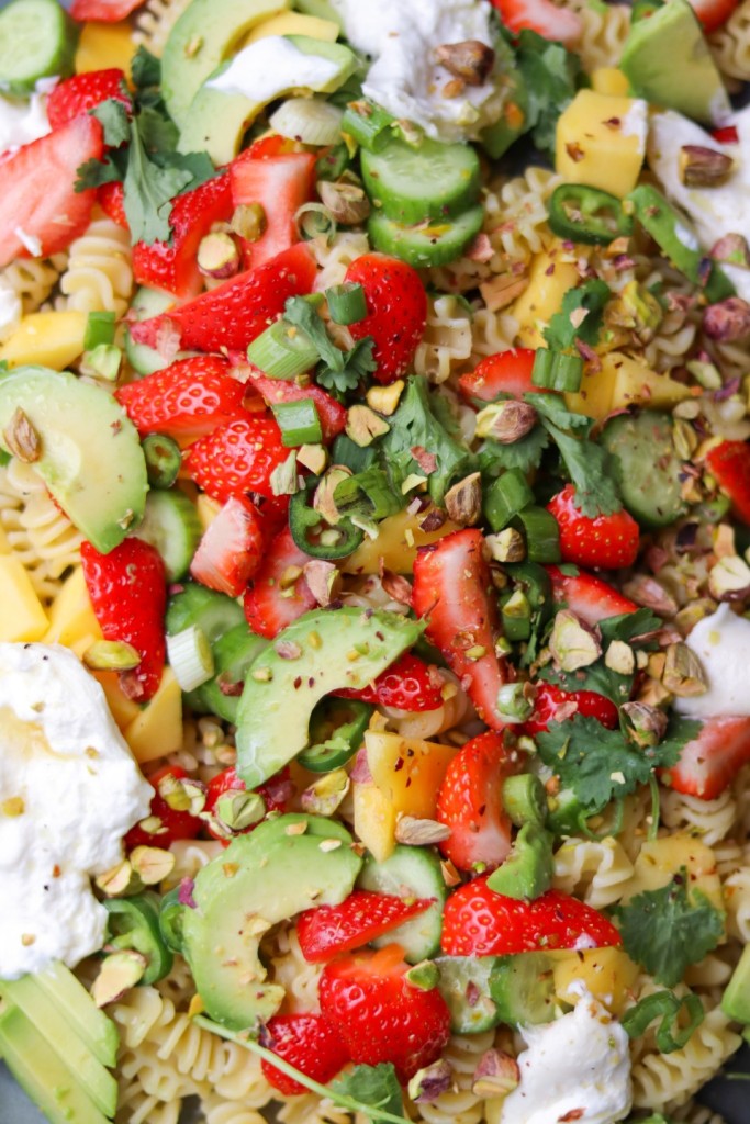 Sommerlig pastasalat