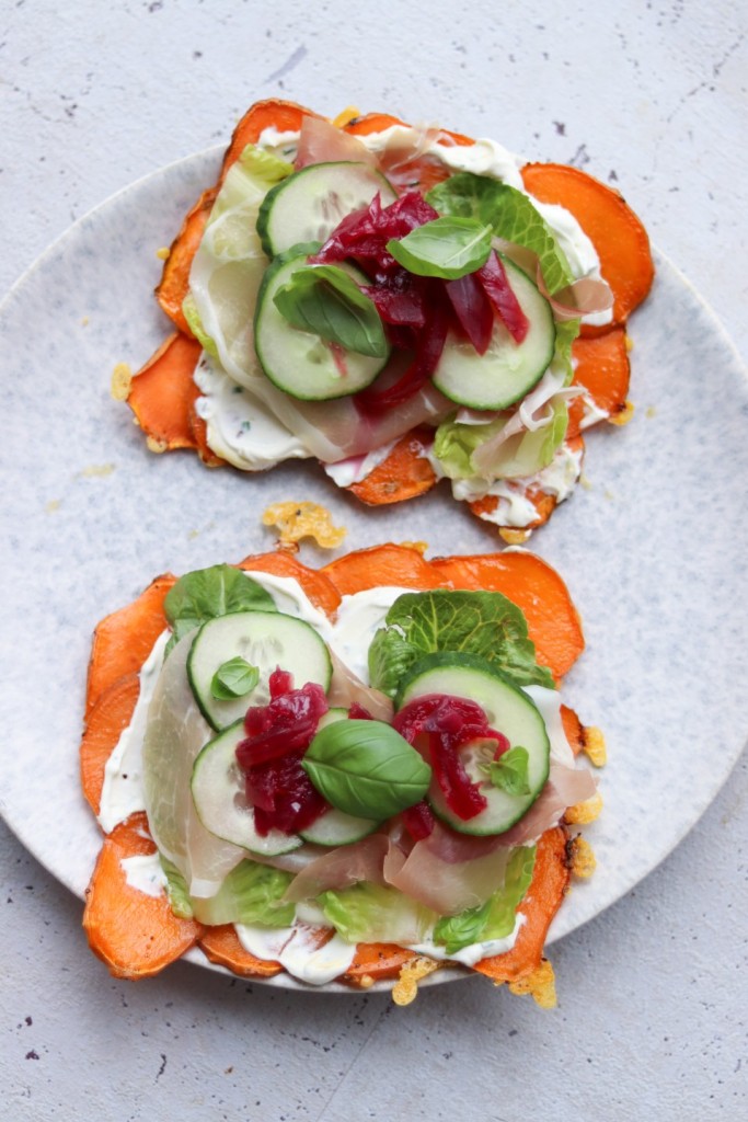 Sød kartoffel wraps