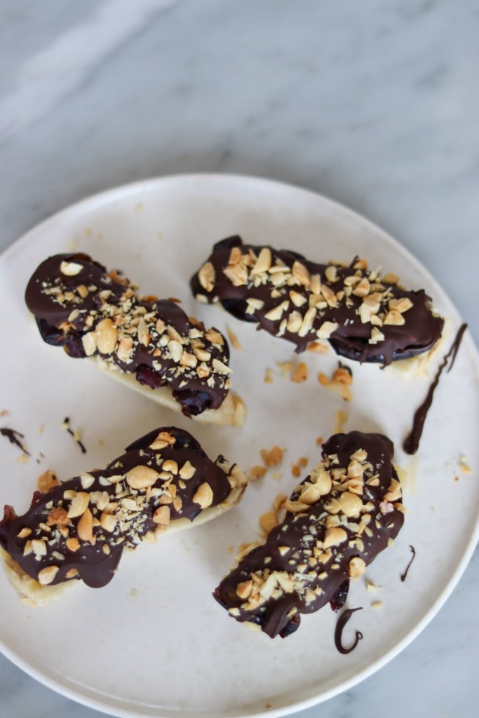 Banan snickers snacks