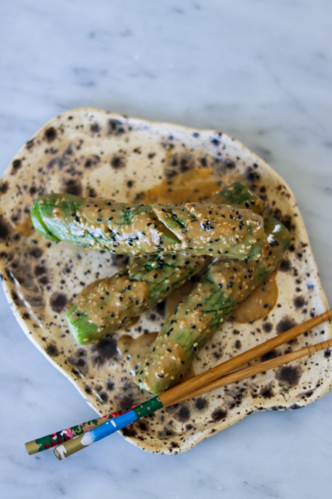 asiatisk agurkesalat