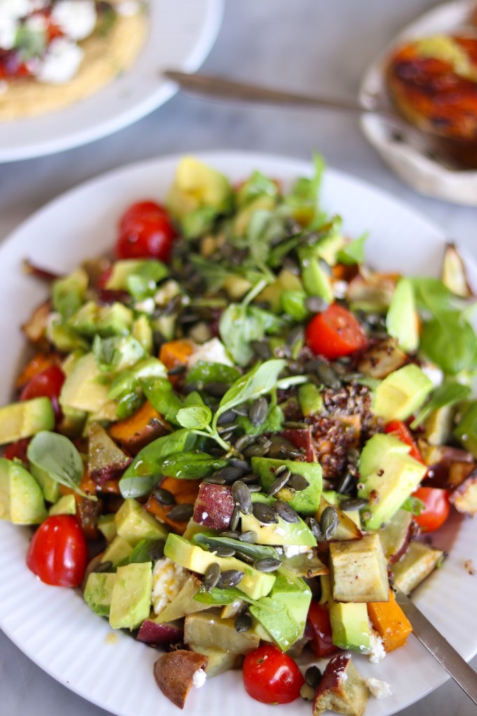 Sød kartoffel salat