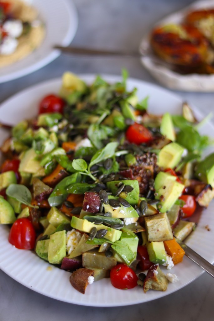 Sød kartoffel salat