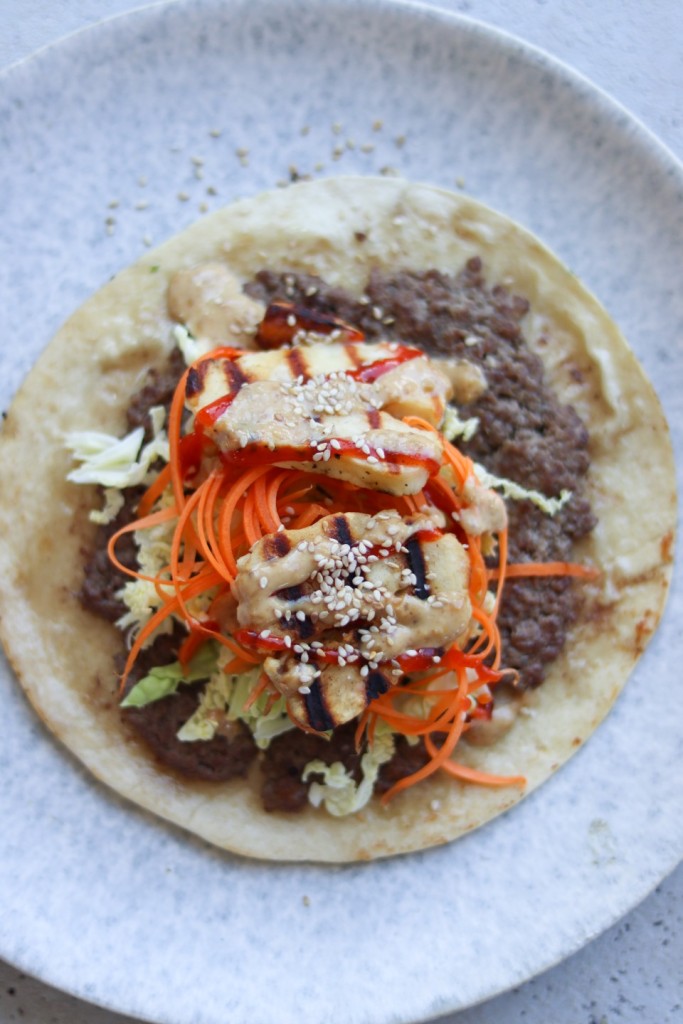 Smashed tacos med oksekød