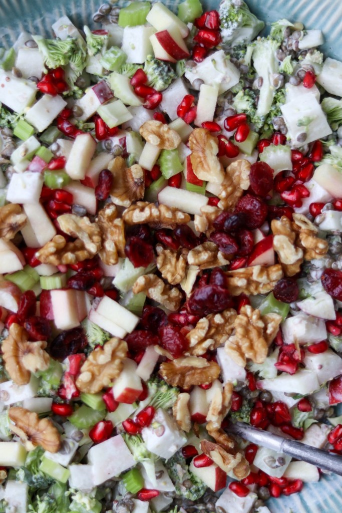 Grønnere waldorfsalat