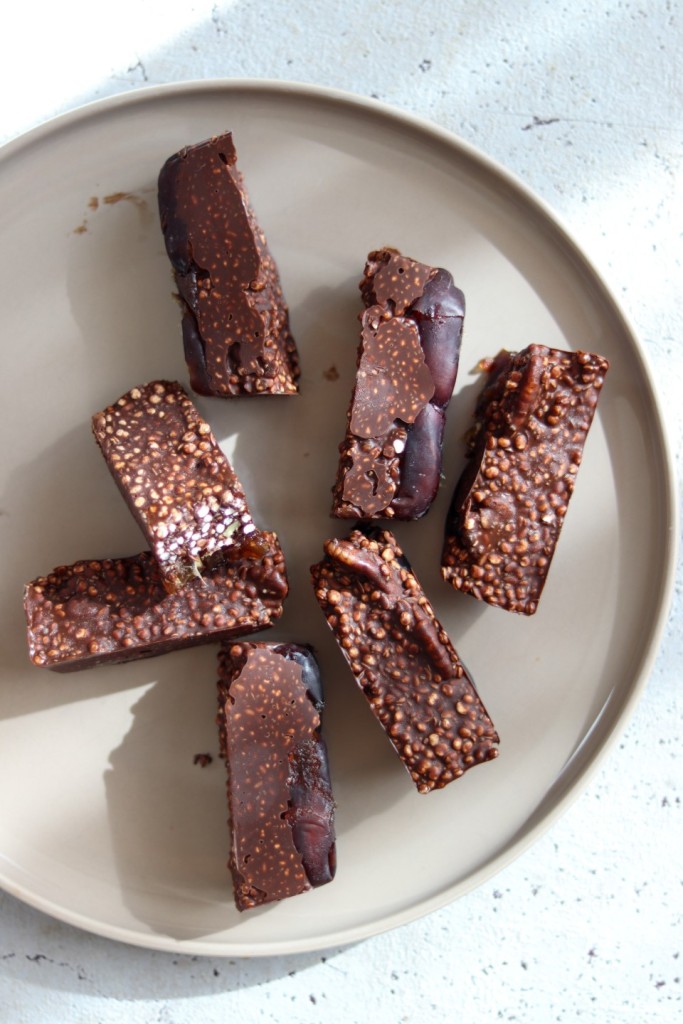 Crispy chokoladebarer