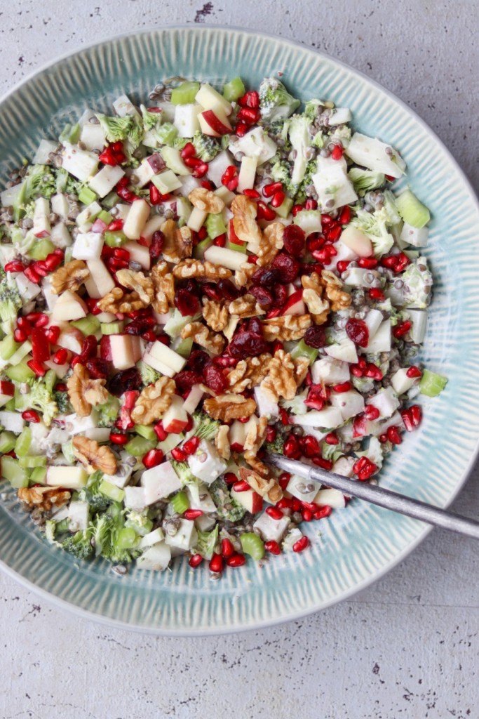 Grønnere waldorfsalat