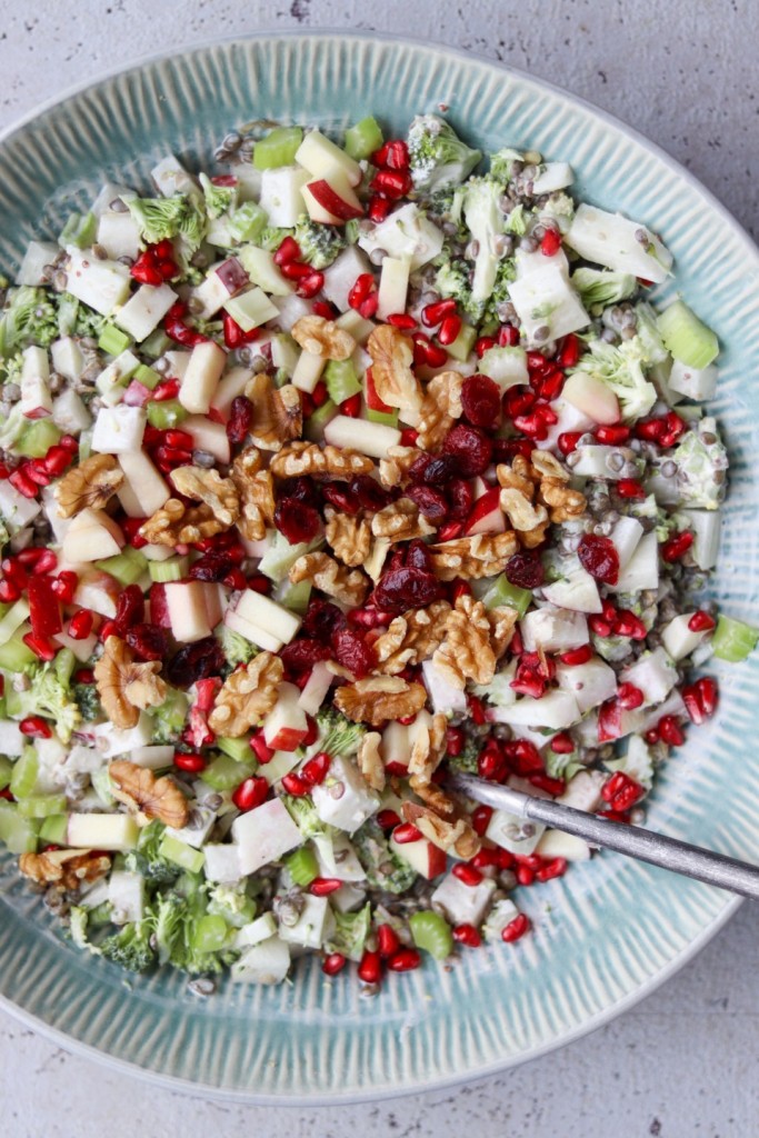 Grønnere waldorfsalat