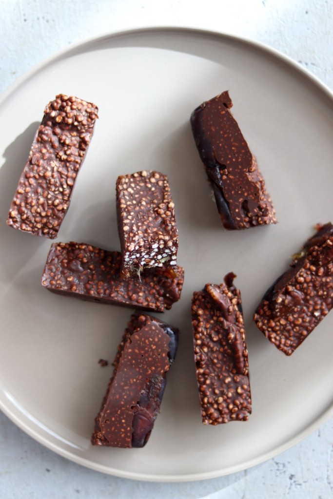 Crispy chokoladebarer