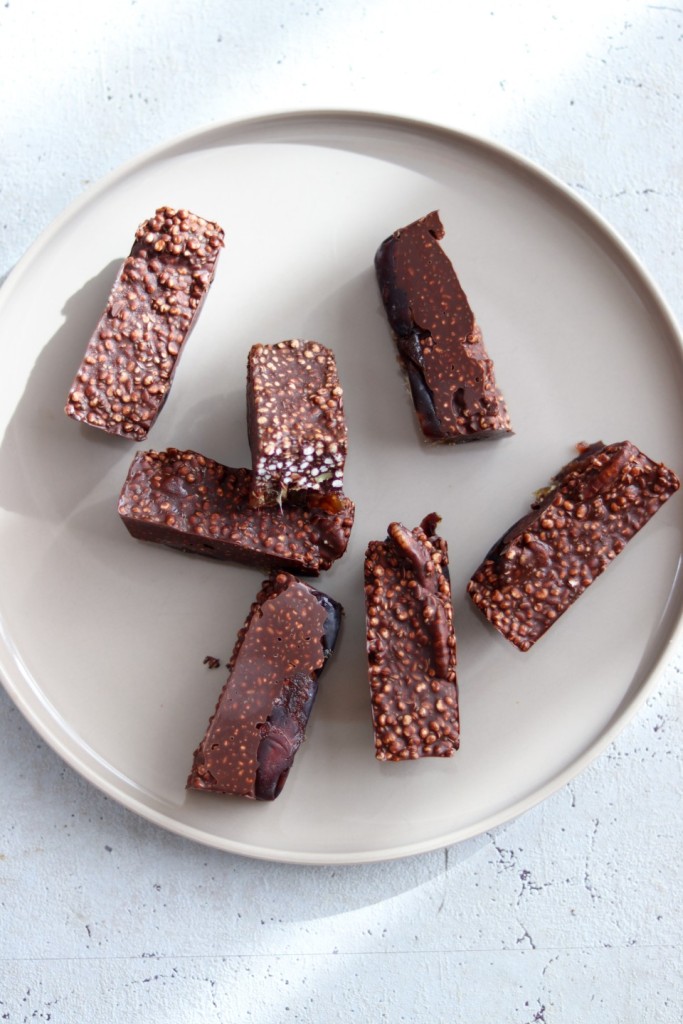 Crispy chokoladebarer
