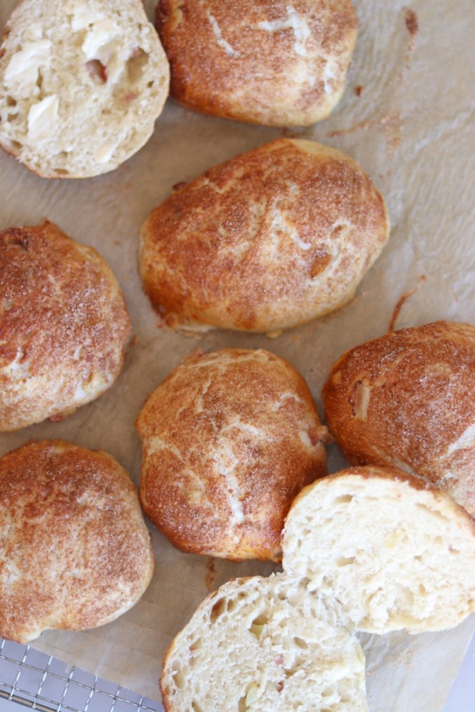 Æbleboller med kanel