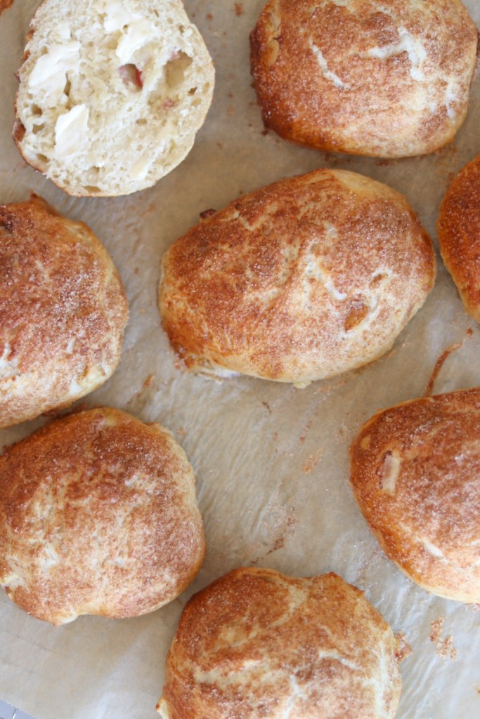 Æbleboller med kanel